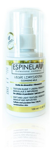 Leche Limpiador Facial Textura Suave Desmaquillante Espinela