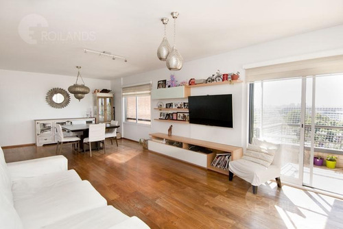 Venta Piso Vista Al Rio 3 Ambientes Balcón Aterrazado Cochera Y Piscina Belgrano Chico