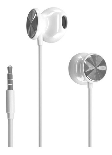 Imagen 3 de 5 de Auriculares Hp Dhh-1112 In Ear Con Microfono Blancos