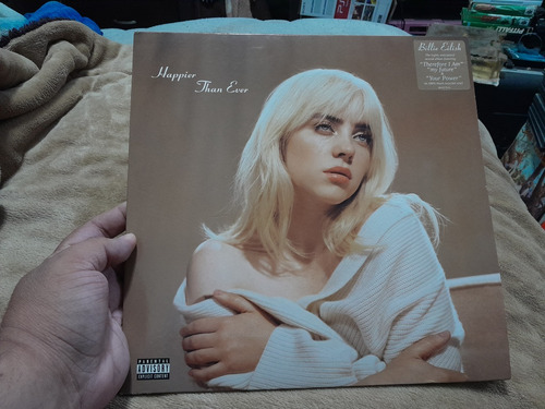 Lp Billie Eilish Hippier Than Ever 2lps Acetato,long Play. (Usado)