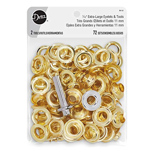  7 16 Extra Large Eyelets Tools Eyelets X 7 16 Gold 72