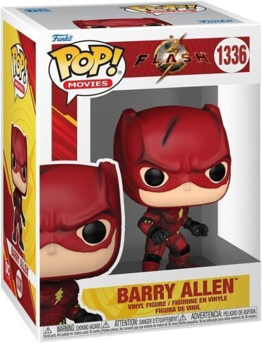 Boneco de ação Barry Allen 1336 Movie Flash Funko Pop