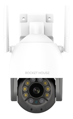 Cámara De Seguridad Hd Rocket House Mini Eagle App Wifi Color Blanco