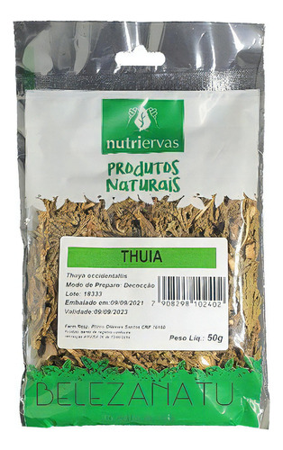 Thuia 50g - Nutri Ervas