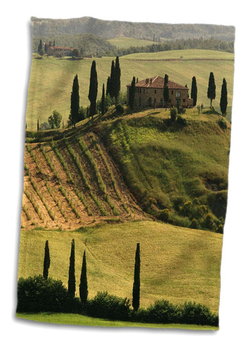 3d Rose, Italia, Toscana, Valdorcia, Casa De Campo En San Qu