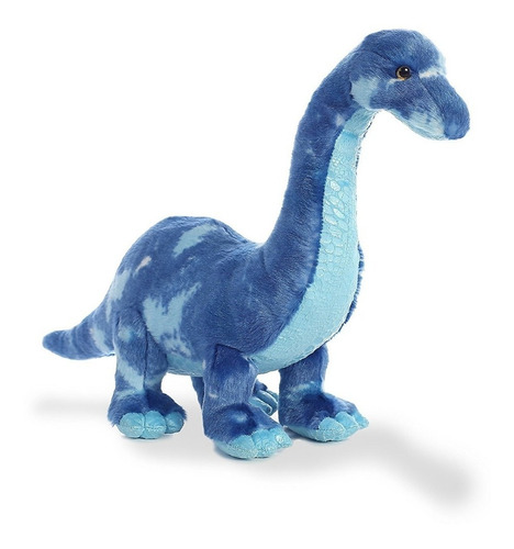 Muñeco De Peluche Dinosaurio Azul De 15.5   Cuerpo Completo 