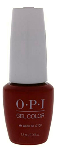 Opi Gelcolor Hpj10b My Wish List Is You