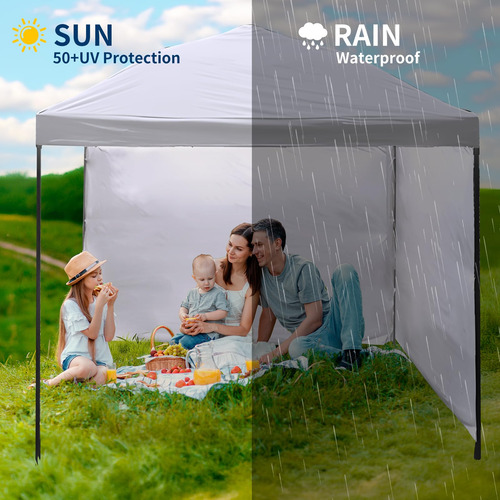 Toldo De Repuesto 3 X 3 Metros Color Blanco Con Revestimient
