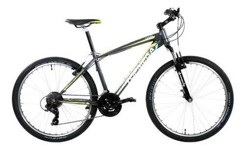 Bicicleta Mtb Top Mega Rowen 26 21 Shimano Gris - Fas Bikes