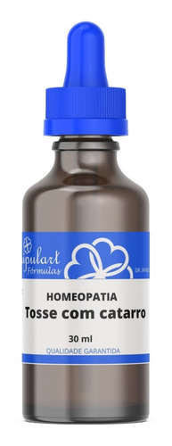 Homeopatia Para Tosse Com Catarro - Tosse Comprida - 30ml Sabor Sem Sabor