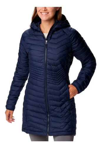 Parka Columbia Powder Lite Omni-heat Mujer Campera Talle M