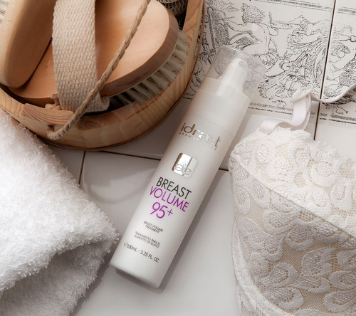 Breast Volume Crema Aumento Busto + Exfoliante Idraet Fragancia Pomegranate