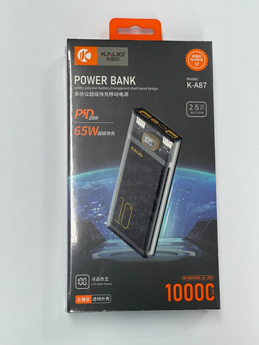 Power Bank Kalio 10000 Mah A87 - Android, iPhone