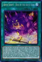 Comprar Abyss Script - Rise Of The Abyss King - Deso - Secret Rare