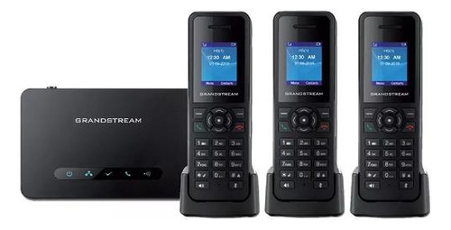 Base Telefono Grandstream Dp750 + 3 Handy Dp720