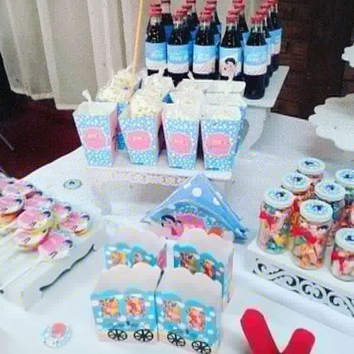 La Familia Telerin Kit Impreso Para 20 Niños Personalizado