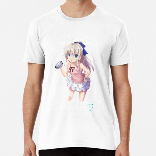 Remera  Charlotte - [¡lindo! Nao Tomori] Algodon Premium