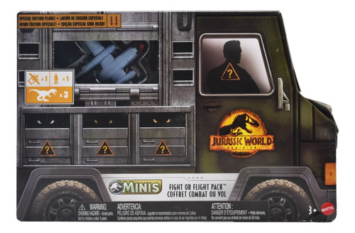 Jurassic World Dominion Minis Fight Or Flight Pack Mattel Cd