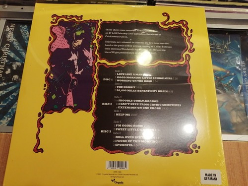 Vinilo Ten Years After Live At The Fillmore East 3lp Nuevo