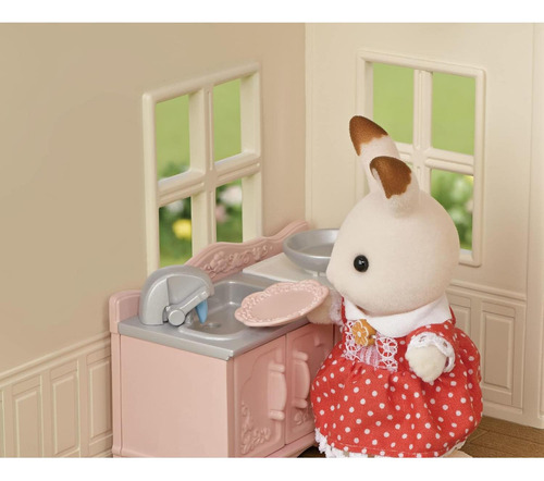 Casa De Muñecas Acogedora Calico Critters Con Muebles