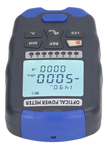 Multímetro Óptico Mini Medidor De Potencia De Fibra Tester F