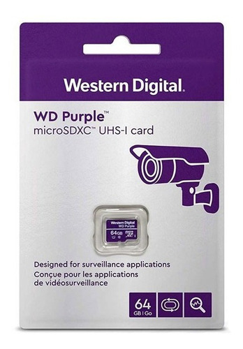 Imagen 4 de 7 de Memoria Micro Sd 64 Gb Western Digital Purple