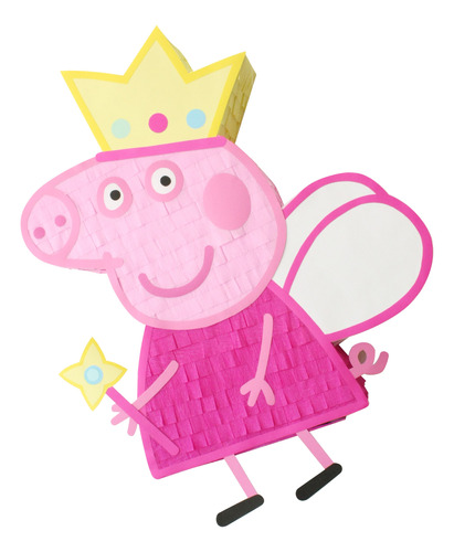 Piñata Peppa Pig Hada Cumpleaños