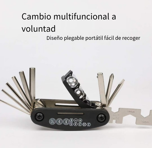 Kit De Herramientas De Reparación De Bicicletas Portátil