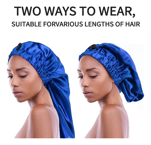 Ye Hebilla Elástica Tubo Largo Ajustable Para Gorro Dormi