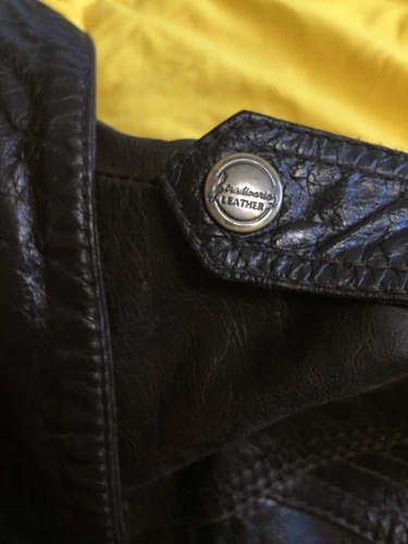 Imagen 3 de 4 de Campera De Cuero Dama