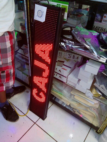 Imagen 5 de 6 de Letrero Panel Programable Pasamensajes Luces Led 100 X 20