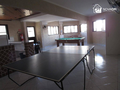 Apartamento Com 1 Dormitório À Venda, 56 M² Por R$ 170.000,00 - Vila Guilhermina - Praia Grande/sp - Ap8062