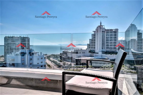 Venta Y Alquiler Temporal De Apartamento De Dos Dormitorios En Edificio Art Tower, La Pastora, Punta Del Este