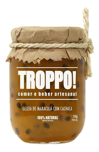 Geleia De Maracujá Com Cachaça