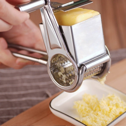 Aj Xt Rallador De Queso Rayador Manual Espiral Nicer Dicer