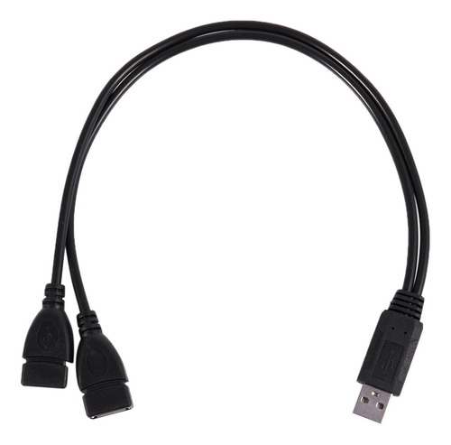 Usb 2.0 A Macho A 2 Dual Usb Hembra Jack Y Splitter Hub Powe