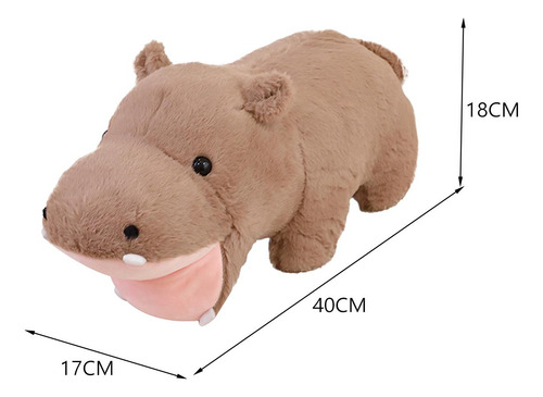 Muñeco De Peluche De Hipopótamo, Muñeco De Pequeño