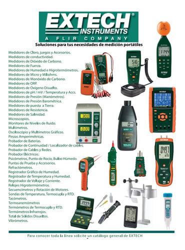Termometro Infrarrojo 8:1 Con Puntero Laser Extech Ir400 332ºC