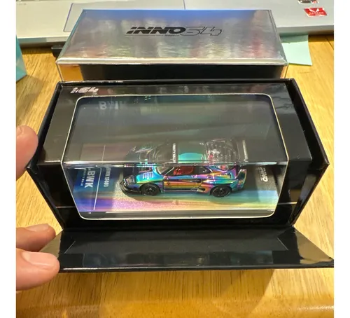 Inno64 Chase Ferrari F40 Lbwk Chrome Silver China Expo 2024 Inno64 Chase Ferrari F40 Lbwk Chrome Silver China Expo 2024