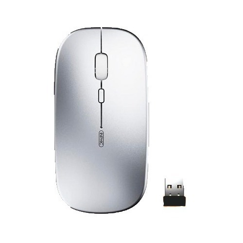 Imagen 2 de 4 de Mouse Inalambrico Usb Recargable Para Laptop Pc Computadora