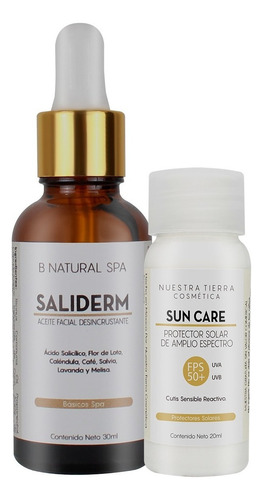 B. Natural Spa Aceite Desincrustante SaliDerm para piel acneica/grasa/mixta de 30ml