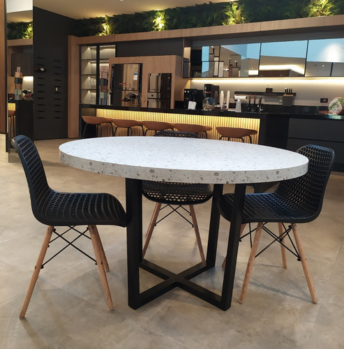 Pé De Mesa De Jantar Estilo X Industrial Em Ferro 80x70 Cm | Parcelamento sem juros Pé De Mesa De Jantar Estilo X Industrial Em Ferro 80x70 Cm | Parcelamento sem juros