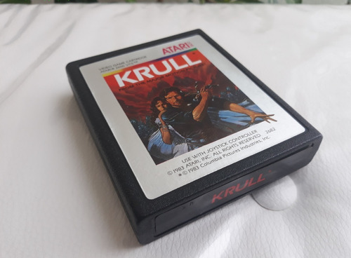 Cartucho Krull Atari 2600 Bem Conservado E Muito Raro. (Usado)