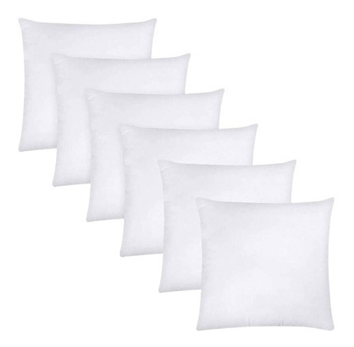 Cojín Relleno De Algodón Sintético 45x45 Pack  10 Unidades.