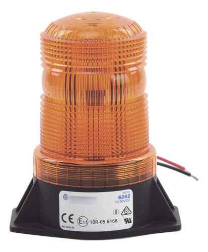 Mini Burbuja Led Serie X6262, Color Ámbar
