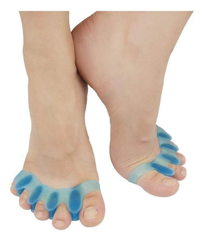 Imagem 1 de 10 de Separador Silicone Para Dedos Pés - Calos - Joanete - 1 Par