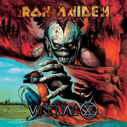 O CD do Iron Maiden Virtual XI é importado