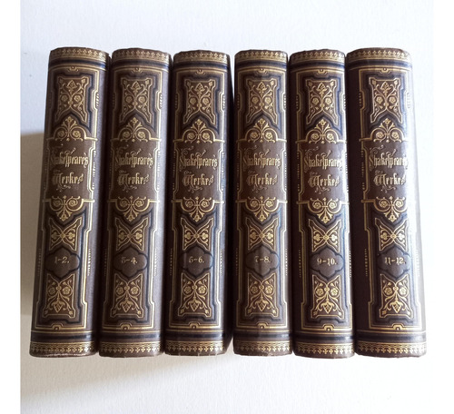 Shakespeare Dramatische Werke 6 Libros 1891