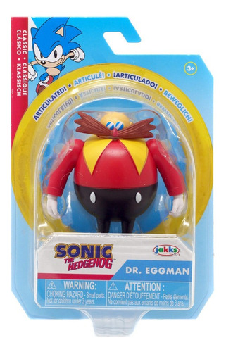 Figura Sonic 5 Cm Articulada Coleccionable Dr Heggman