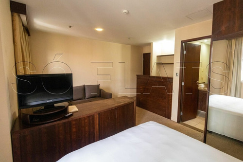 Imagem 9 de 15 de Flat Wyndham São Paulo Paulista Disponível Para Venda Com 32m² E 01 Vaga De Garagem - Sf38695